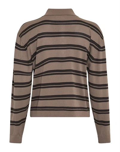 MSCH Copenhagen - MSCHTerine Pullover Polo - Mount T/Mulch